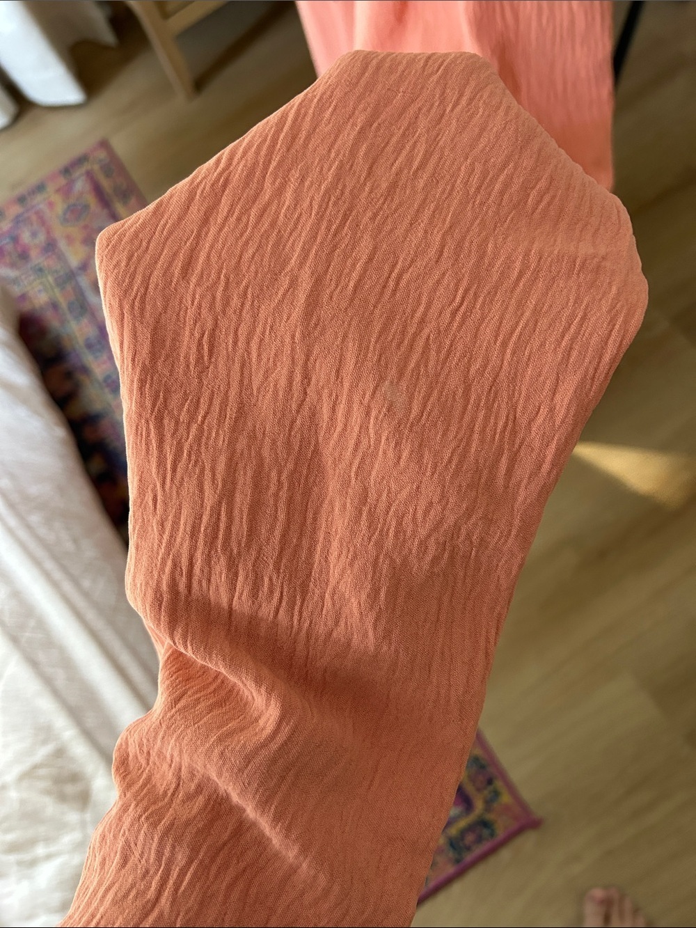 Doe and Rae Jumpsuit. Size medium. 30” inseam. 14” waist: can stretch 18”. - Picture 7 of 7